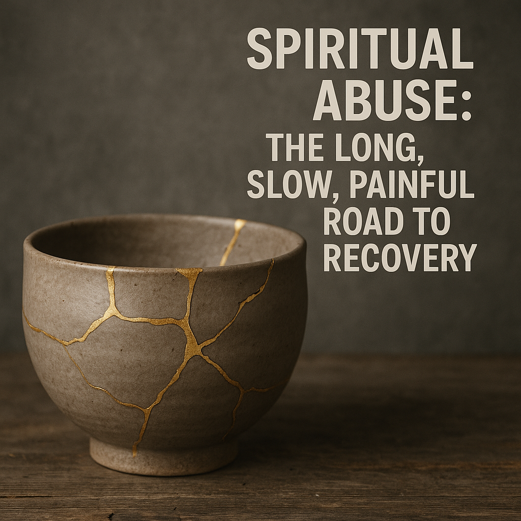 Bowl with cracks filled with gold